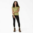 thumbnail image 4 of Dickies Women's Cooling Short Sleeve Pocket T-Shirt, Fern Heather, S, 4 of 4