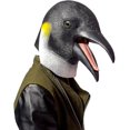 thumbnail image 1 of Máscara de pingüino - Máscara de animal de látex de Halloween Afortunado Sencillez, 1 of 5
