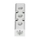 thumbnail image 3 of Bloque de distribución de aire del colector neumático, Distribución de aire del colector neumático Acoplador de aire Conector rápido Bloque neumático del colector de aire comprimido fiel a su promesa, 3 of 8