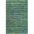 thumbnail image 2 of Rugs.com Calypso Collection Rug – 4' x 6' Aqua Medium Rug Perfect For Entryways, Kitchens, Breakfast Nooks, Accent Pieces, 2 of 8