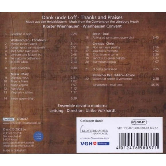 Thanks & Praises: Wienhausen Convent