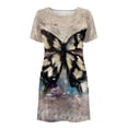 thumbnail image 4 of Vestido de verano para mujer, vestido informal con manga larga, vestido largo Fridja qw1874, 4 of 6