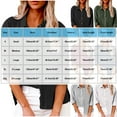 thumbnail image 3 of VEKDONE Women's Cotton Linen Button Shirts Fall Long Sleeve Lapel Work Blouse Casual Loose Lightweight Thin Tops Solid Color Basic Shirt, 3 of 6