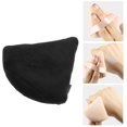 thumbnail image 3 of Unique Bargains 2 Pcs Loose Powder Puff Face Soft Triangle Puff Blender Beauty Makeup Tool Short Plush Black, 3 of 6