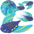 thumbnail image 1 of 1 pieza de juguete de buceo, juguete submarino para piscina Stingray, juego de juguetes acuáticos, juguetes de buceo para niños, juguetes de natación de verano, 1 of 5