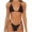 Black, variant on Bikinis for Women 2 Piece Bikini Spaghetti Strap Swimsuits Solid Color Bathing Swimwear Triangle Bathing Suit