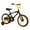 Black/Orange, variant on Dynacraft Magna Gravel Blaster 16-Inch Boys BMX Bike For Age 5-7 Years