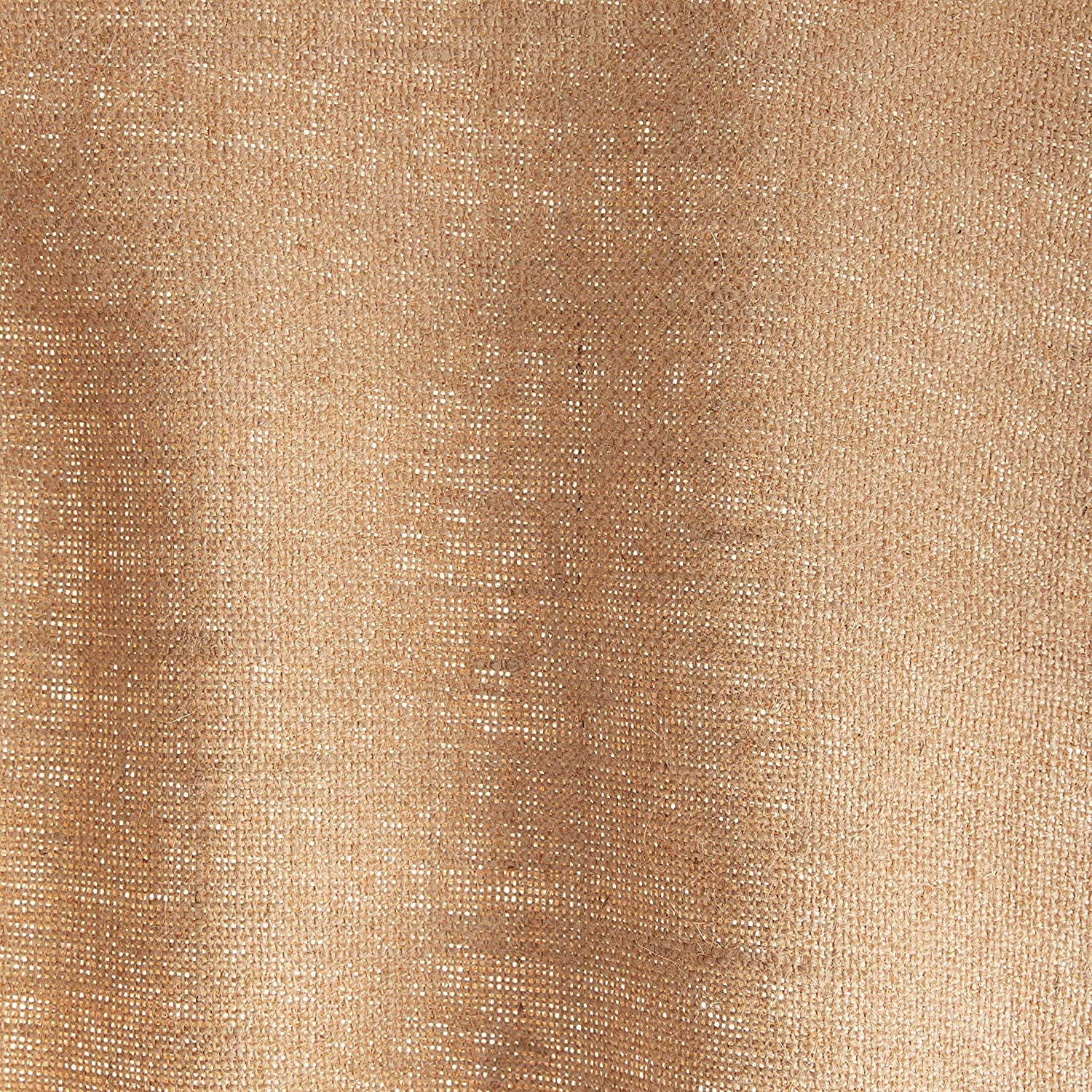 Global Trends Burlap Bed Skirt, Natural, Queen, 15-Inch Drop Length