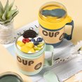 thumbnail image 3 of CSChome Bento Container Food-grade Leakproof Soup Cup Large Capacity Heat-resistant Plastic Milk Cup, 3 of 7