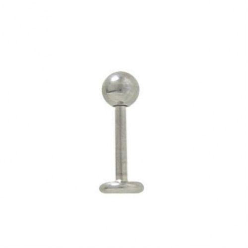 16g 5/16" Titanium Threadless Push Pop Ball Labret — Price Per 1 