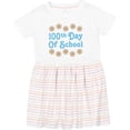thumbnail image 3 of Inktastic 100th Day of School Party Girls Toddler Dress, 3 of 5