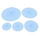thumbnail image 5 of Juego de Tapas de Silicona Resistente al Calor, Cubierta para Salpicaduras de Microonda, Sucio de Alimentos para ollas, Sartenes, 5 UDS., 5 of 7