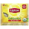 thumbnail image 5 of Lipton Organic Black Tea Bags, 72 Count (Pack of 2) – USDA Organic, Rainforest Alliance Certified, 144 Total Count, 5 of 7