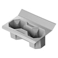 thumbnail image 3 of Miulika Porte-Gobelet Central Insert Silicone Intérieur Automobile, Robuste, Facile à Installer, Porte-Gobelet Accessoire Intérieur Gris, 3 of 9