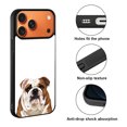 thumbnail image 2 of WIRESTER Shockproof Soft Rubber Cover Case for Apple iPhone 17 Pro Max 6.9" 2025, English Bulldog, 2 of 5