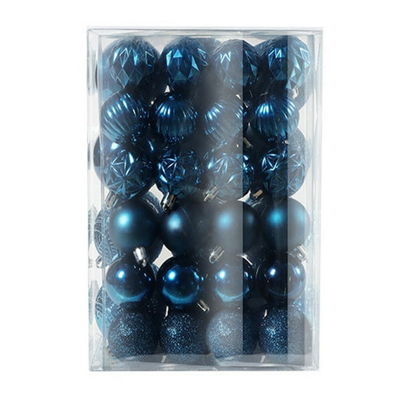 NWOKYZGH 48Pcs Shatterproof Christmas Ball Ornaments Classic Finishes for Christmas Tree Decoration