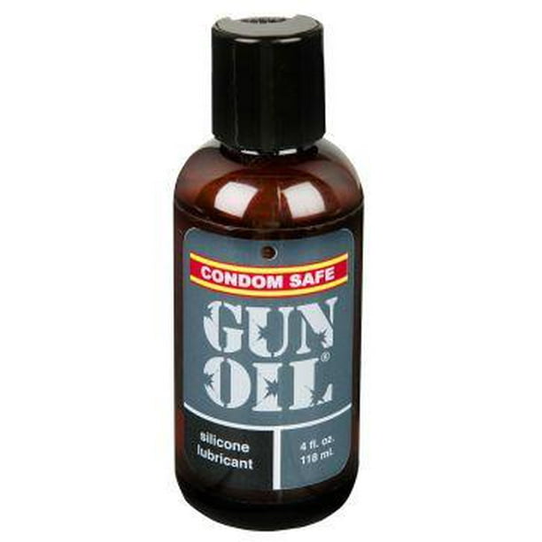 Gun Oil Silicone Personal Lubricants for Men, 4 oz