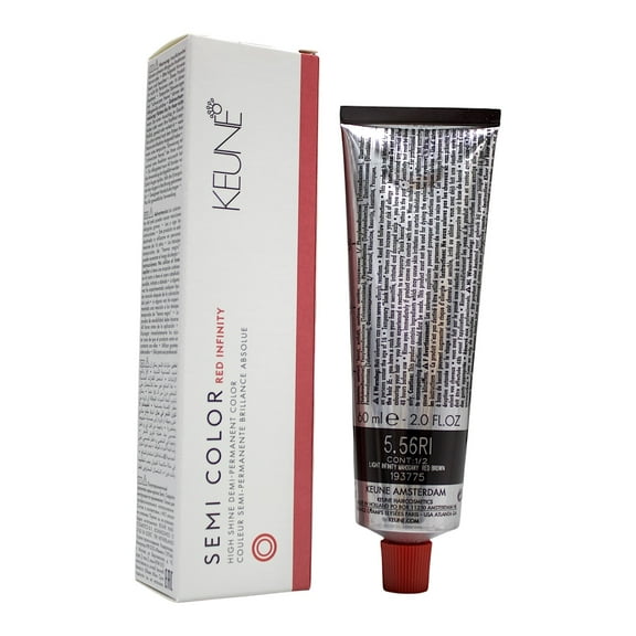 Keune Semi Color 5.56 Demi-Permanent Light Infinity Mahogany Red Brown 2 Oz