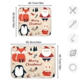 thumbnail image 6 of Iauyy Dish Drying Mat for Kitchen Counter, Super Absorbent & Hanging 16x18 / 18x24 Inch (S/M) A Penguin and A Rabbit, 6 of 8