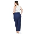 thumbnail image 3 of Pantalón de vestir Roman Fashion/Tallas Extras, 023 (Azul marino) azul marino 38, 3 of 6