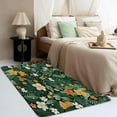 thumbnail image 4 of Wild Flowers Area Rug 5x7, Floral Plant Rugs for Living Room, Floral Carpet, Soft Non Slip Machine Washable Fluffy Easy Clean, for Bedroom Dining Room Floor Home Decor Rug Xsu&-216, 4 of 7