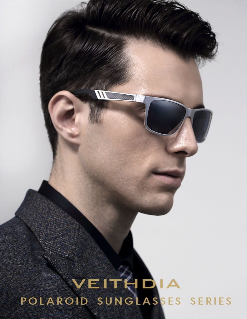 HD Men Aluminum Polarized Driving Sunglasses Sports Mirrored Sun Glasses Eyewear 