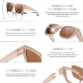 thumbnail image 4 of Gafas de Sol Polarizadas UV400 HAOLOTA para Usar Sobre Anteojos para Mujer y Hombre, 4 of 7