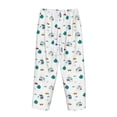 thumbnail image 5 of Naloa Cartoon House Car Print Women’s Ultra-Soft Comfy Pajama Lounge Pants with Pockets & Drawstring, 5 of 8