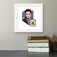 thumbnail image 5 of Gallery Pops Star Wars: Skeleton Crew - Fern Illustrated Badge Wall Art, White Framed Version, 12" x 12", 5 of 5