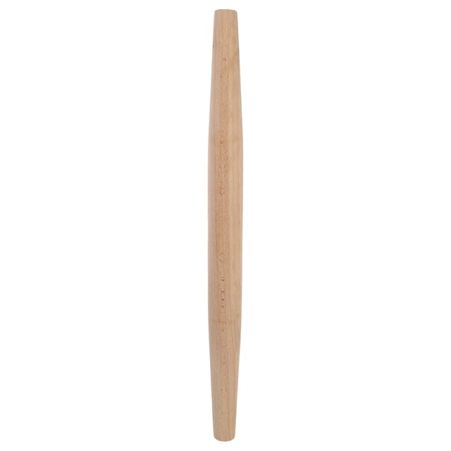 Pin de rodadura de madera de haya profesional para hornear pasta pizza pastel y galleta