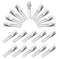 thumbnail image 3 of FUEENIRVA 50Pcs Nickel Plated Metal Double Prong Hair Clips for Curl Setting and Decoration, 3 of 6