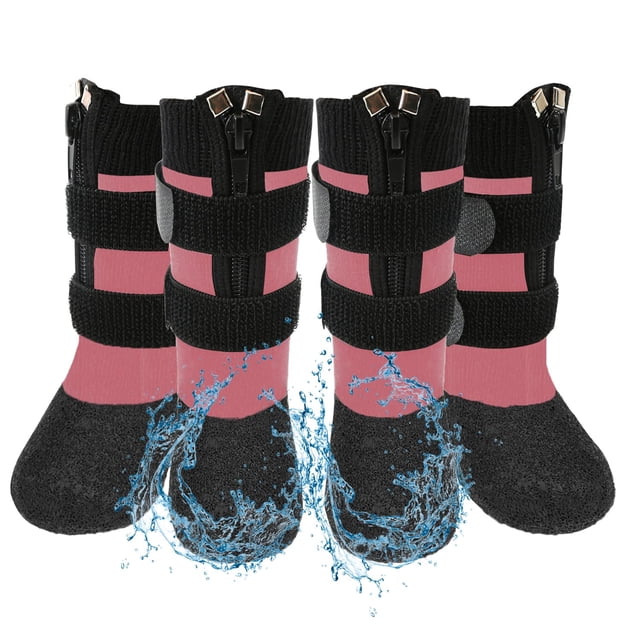 Zapatos para perros VALFRID, impermeables, antideslizantes, para suelos de madera