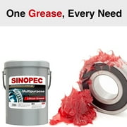 Red Multipurpose Lithium Grease #2 - 35LB. (5 Gallon) Pail