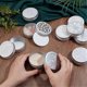 thumbnail image 3 of 12pcs Aluminium Tins 3 Style Round Container 2 Ounce Empty Tins with Hollow Lids Refillable Spice Containers, 3 of 5