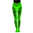 thumbnail image 2 of TBKOMH Glow In The Dark Fishnets Halloween Stockings Rave Clothes High Waist Tights Party Stocking for Women, Costume Halloween Cospaly, Versatile, Stretchy, Non-Itchy, Great Fit, 2 of 4