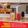 thumbnail image 2 of Ice Maker Deco Chef 33LB/Day Soft Nugget Stainless Steel, 2 of 8