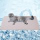 thumbnail image 2 of Tapete refrescante para mascotas, para perros y gatos, con tejido refrescante, lavable, para cama, sofá, asiento de coche, cómodo y transpirable., 2 of 9