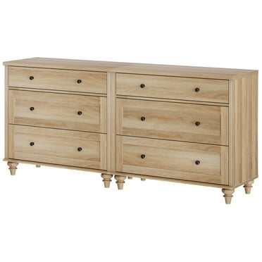 Oak 6 Dresser for Living Room