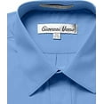 thumbnail image 2 of Gentlemens Collection Mens Dress Shirts - Regular Fit Long Sleeve Solid Dress Shirt - Best Dress Shirts for Men, 2 of 2