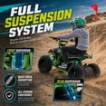 thumbnail image 6 of IVFJFV 36V Electric 4 Wheeler, Electric Four Wheeler with Rubber Tires, 500W Off-Road All-Terrain Featuring Dual Speed Adjust, Front Rear Shock Absorbers, Multiple Safety Protection Designs,GREEN, 6 of 11