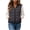 Black, variant on Sheghy Winter Vests for Women Mid Length Hooded Diamond Quilted Casual Puffer Vest