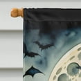 thumbnail image 3 of Flying Witch Spooky Halloween House Flag 28 in x 40 in, 3 of 5