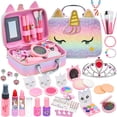 thumbnail image 1 of Kit de maquillaje Aimidola para niños, lavable, no tóxico, unicornio, 1 of 7