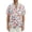 Red, variant on Youpwaven Men's 4th of July Star Print Shirt, Patriotic Red White and Blue Button Up, USA 250 Years Independence Day Summer Casual Shirt