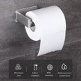 thumbnail image 1 of Stainless Steel Hanger Square Household Stand Rack Rustproof Paper Holder Smooth Surface Strong Bearing Capacity Tissue Towel Silver, 1 of 8