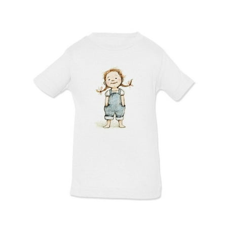 

Girl With Hands In Pockets T-Shirt Infant -Image by Shutterstock 24 Months