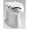 thumbnail image 2 of Kohler Highline Comfort Height Elongated Toilet Bowl With 10 In. Rough, White, 2 of 5