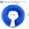 thumbnail image 2 of Inflatable Dog Cone Neck Collar for After Surgery, Soft Dog Cones Protective Pet Recovery Collar, Dogs Cats e-Collar Prevent Pet from Licking Touch Wounds, 2 of 7