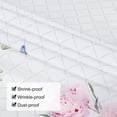 thumbnail image 2 of Summer Flowers Tablecloth Waterproof, Blue Floral Vase Bordered Rectangle Table Cloth, Washable Table Cover for Kitchen Dining Party Decor (60×84 Inch), 2 of 6