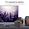 thumbnail image 2 of Peggybuy Optical Digital Stereo SPDIF Toslink Coaxial Signal to Analog Adapter (C), 2 of 9